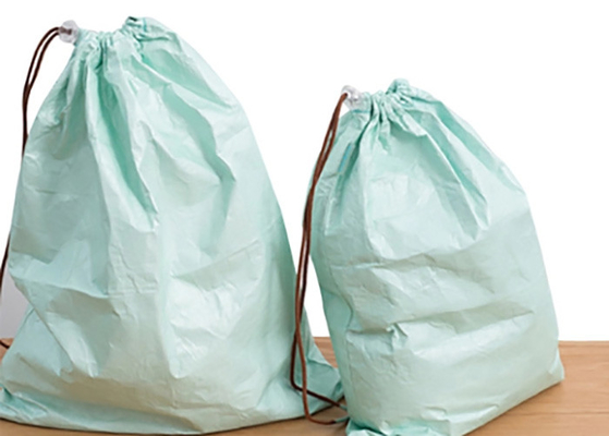 China Eco Friendly Reusable Folding Shopping Bags Tyvek Paper Drawstring Bags factory
