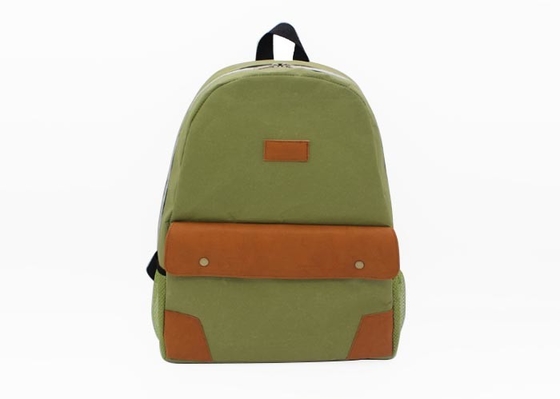China Lightweight Backpack Custom Recyclable Leisure Style Washable Kraft Paper Backpacks factory