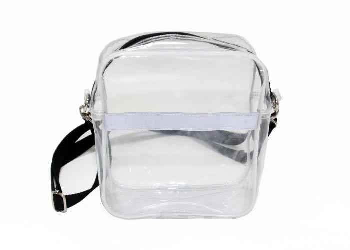 Fashion Clear Plastic single strap shoulder bag Detachable Strap