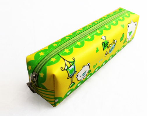 China Customized Printing Canvas Pencil Pouch Bag Pencil Bags For School factory