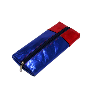 China Custom Pencil Bag For Students Washable Kraft Paper Travel Stationery Pouch For Pens Pencils factory