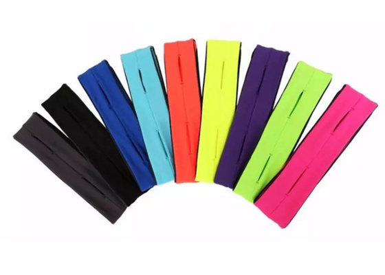China High quality sport waist bag running belt outdoor running belt high elastic stretch waist bag factory