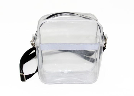 China Fashion Clear Plastic single strap shoulder bag Detachable Strap Crossbody Shoulder Bag factory