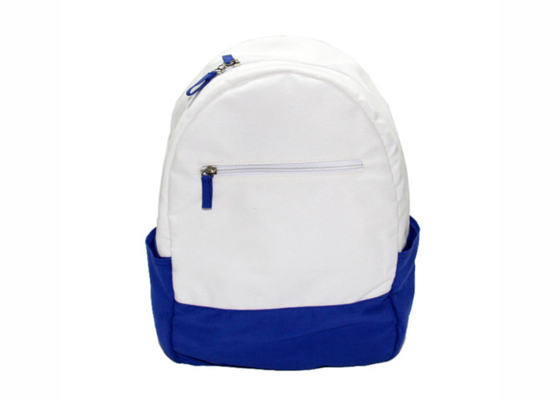 China Eco - friendly Custom Made Backpacks Cotton Canvas Classic Student Bag Backpack factory