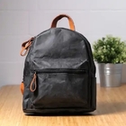 Recycled Washable Paper Backpack Eco Friendly Sustainable Waterproof Laptop Backpack