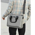 Office Best Briefcase Custom Logo For 14 / 18 / 22 Inch Hp Male Laptop Messenger Sling Bag For Men