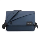 Custom china large washable sling cross shoulder side bag mens black laptop shoulder messenger bag for men