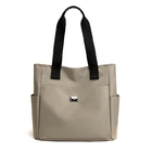 Women'S Waterproof Nylon Tote Bag Custom Logo Ladies Handbags Zipper