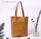 Oem Washable Paper Tote Bag Printed Custom Made Biodegradable Recycled Eco Friendly
