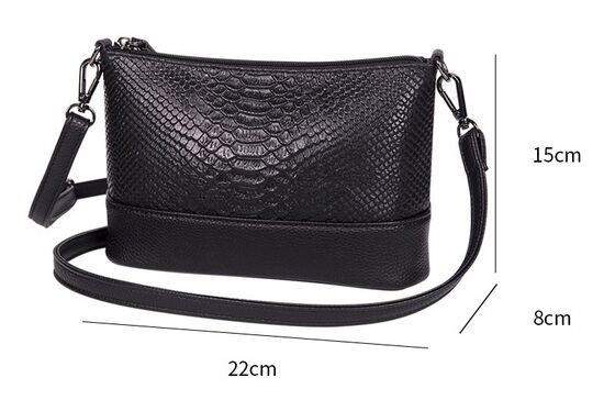 2025 New Women's Handbags Genuine PU Leather Small Square Camera Bag Top-Grain Lady's Shoulder Versatile Crossbody Bags