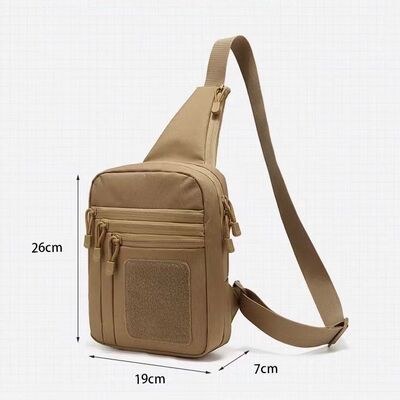 New Arrival Customized Outdoor Chest Pouch Multi-Functional Crossbody Bag Waterproof Field Adventure Bag Single-Shoulder Carry