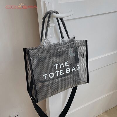 Spring 2026 PVC Clear Jelly Crossbody Bag Large Capacity Handled for Women New Fashionable Bag Versatile Shoulder Crossbody Bags