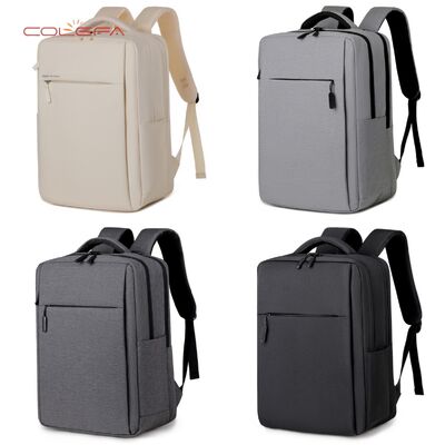 2026 Oxford Cloth Beige New Backpack Men's Premium Business Laptop Bag Casual Minimalist Large Capacity Notebook Backpacks