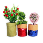 Wholesale Reusable washable kraft paper Plants Bins Organizer Toys Storage Bag