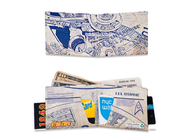 Customize Printing RFID 1070d Washable Tyvek Paper Wallet Gifts Silk Screen Printing