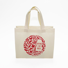 Reusable Folding Non Woven Shopping Bag Eco - Friendly With Customized Logo