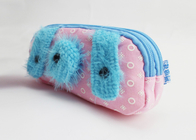 Special Design Pencil Pouch Bag Cute Fabric Zipped Pencil Case For Girls supplier