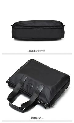 Office Best Briefcase Custom Logo For 14 / 18 / 22 Inch Hp Male Laptop Messenger Sling Bag For Men