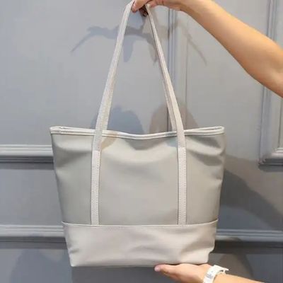 Custom Made Odm Pu Leather Handbags Polyester Lining Women For Tablet Tote bags with LOGO