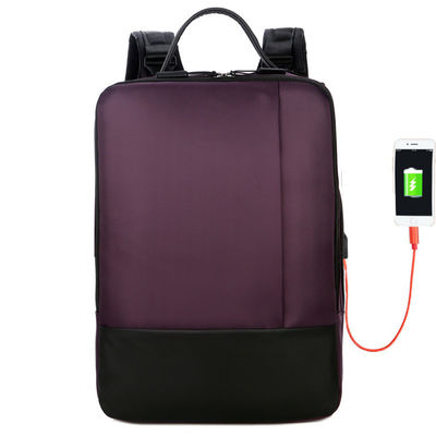 Custom wholesale travel mochilas crossbody USB laptop backpack unisex waterproof 15.6'' convertible backpack shoulder bag