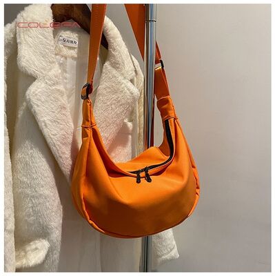 Women's 2026 New Fall/Winter Trendy Bag Korean-Style Large Capacity Crossbody Bag Casual Lightweight Oxford Dumpling Shaped Bags