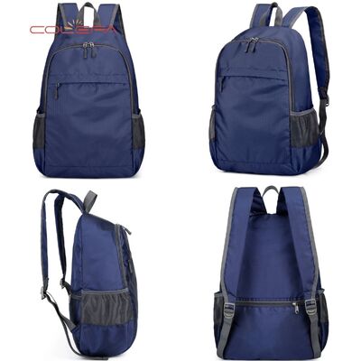 Custom Hiking Backpack Outdoor Sports Lightweight Foldable Skin Bag Travel Leisure Textured Large Capacity Backpack Wholesales