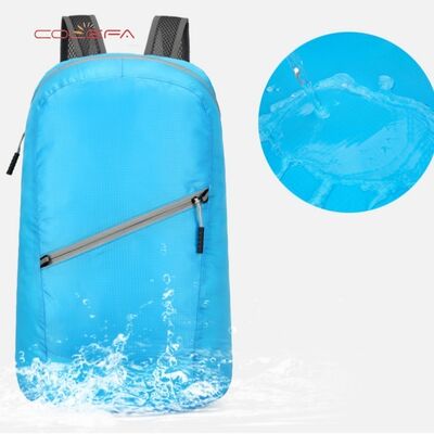New Outdoor Foldable Skin Nylon Made Bag Super Lightweight Portable Backpack Travel Unisex Sports Storage Backpack with LOGO