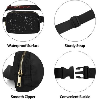 Customized Outdoor Sports Waist Bags Phone Pouch Nylon Running Fitness Bag Same Style Waist Bag Lightweight and Comfortable Belt