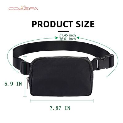 Customized Outdoor Sports Waist Bags Phone Pouch Nylon Running Fitness Bag Same Style Waist Bag Lightweight and Comfortable Belt
