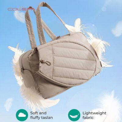 Nylon Carry-On Racket Bag Factory 2026 Best Seller Waterproof Badminton Tennis Racket Bag Pickleball Carry-On Tote Bag with LOGO