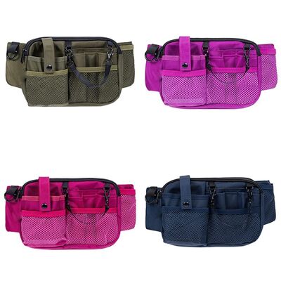 Oxford Waterproof Nurse Waist Bag Tool Kit Multi-Pocket Medical Supplies for Healthcare Workers Doctor's Work Waist Bag