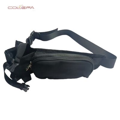 2026 Hot-Selling Custom Oxford Running Water Bottle Waist Bag Large Capacity Storage with Easy-Access Opening Reflective Design