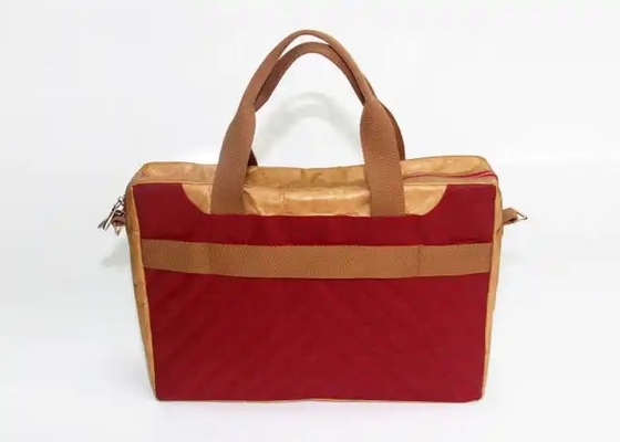 Eco Reusable 15 Inch Washable Paper Bag tyvek paper Laptop Briefcase Tote OEM