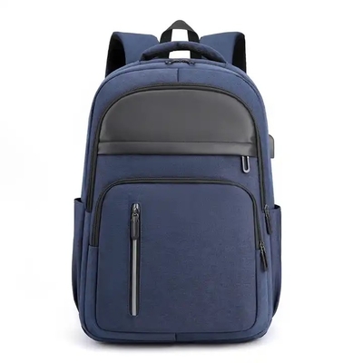 15.6'' 16" Travel USB Computer Custom Made Waterproof Washable Men Backpack With USB Charging Port