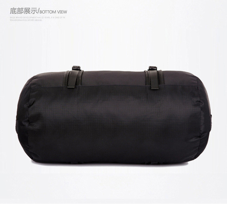 Portable Foldable Duffel Overnight Bag Cylinder Wet Dry Gym Sport Crossbody Travel Weekender