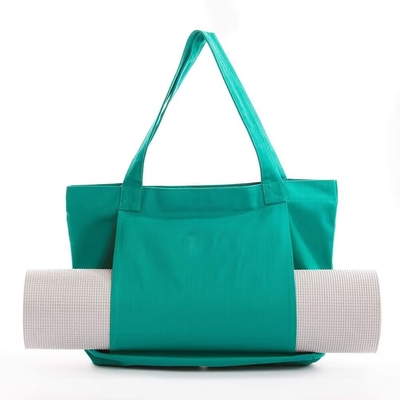 Custom wholesale nylon oxford yoga mat bag women duffel weekender overnight bag for yoga mat
