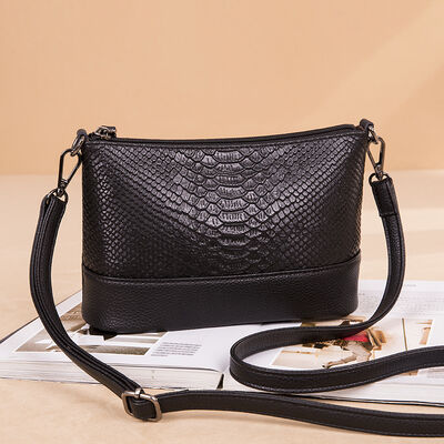 2025 New Women's Handbags Genuine PU Leather Small Square Camera Bag Top-Grain Lady's Shoulder Versatile Crossbody Bags