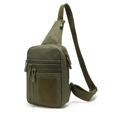 New Arrival Customized Outdoor Chest Pouch Multi-Functional Crossbody Bag Waterproof Field Adventure Bag Single-Shoulder Carry