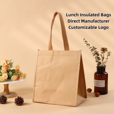 Tyvek Paper Bags Wholesale Washable Gift Packaging insulated Tote Bags Fashionable Casual Eco-Friendly Food Storage