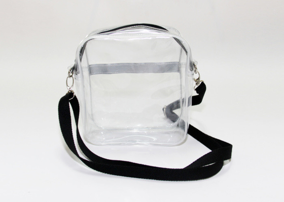 Clear Transparent Messenger Crossbody Bag Detachable Strap For Guys