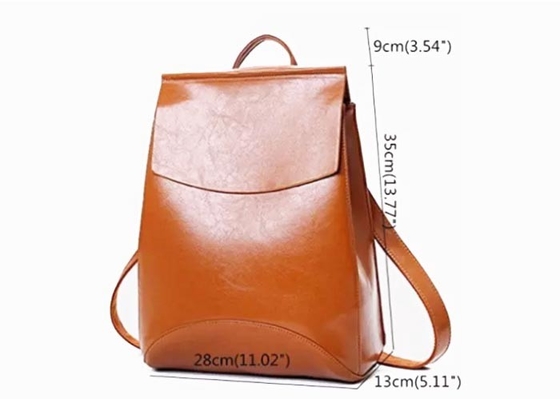 PU Leather Custom Made Backpacks Casual Personalized Backpacks For Girl