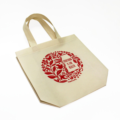 Reusable Folding Non Woven Shopping Bag Eco - Friendly With Customized Logo